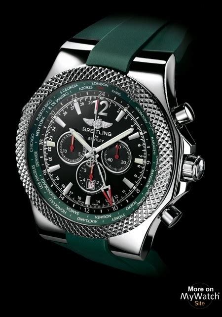 youtube breitling racing green|Breitling For Bentley GMT Chronograph British Racing Green.